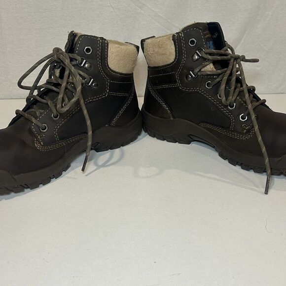 Caterpillar CAT Women’s Tess Brown Steel Toe Work Boot P91008Size 6.5 Wide - Picture 3 of 8